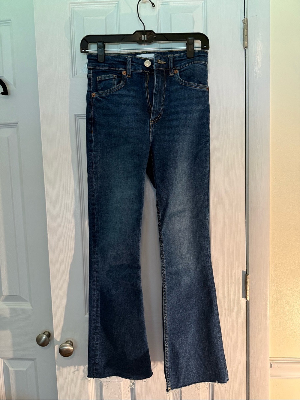 Zara Dark Blue Bootcut Jeans